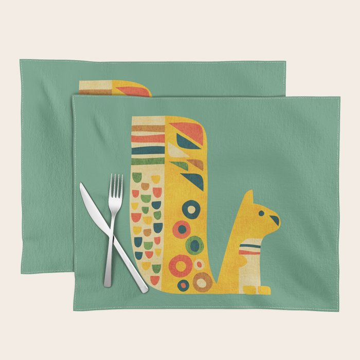 Century Squirrel Placemat Gallery Image 1