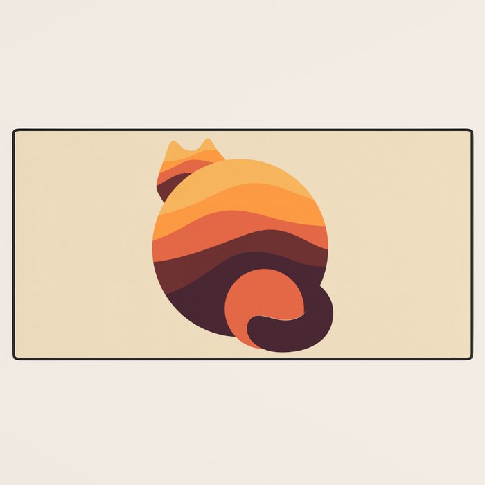 Cat Landscape 167 Desk Mat Gallery Image 3