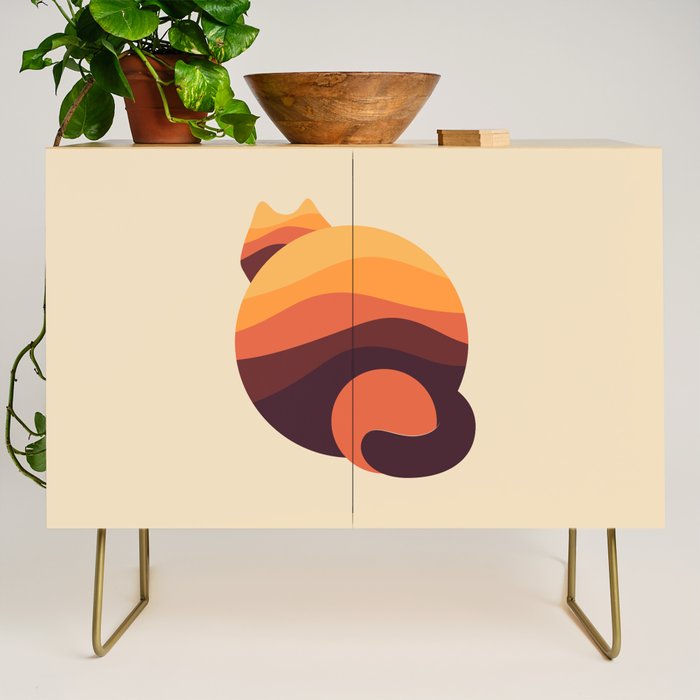 Cat Landscape 167 Credenza Gallery Image 1