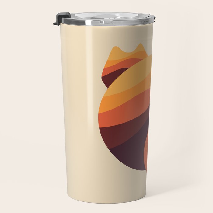 Cat Landscape 167 Travel Mug Gallery Image 3