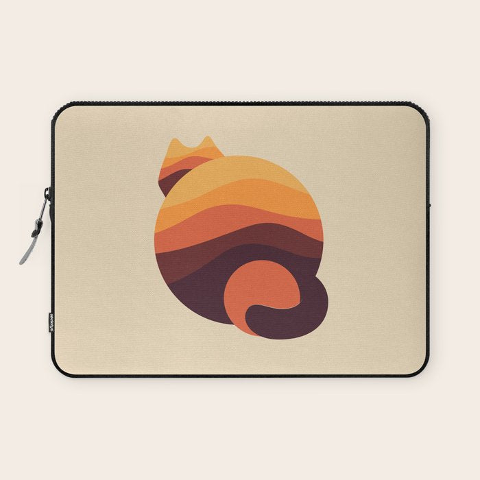 Cat Landscape 167 Laptop Sleeve Gallery Image 1