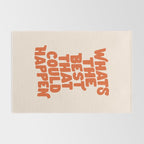 Whats The Best That Could Happen in Peach Fuzz Rug Gallery Image 2