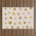 flower confetti Outdoor Rug Gallery Image 1