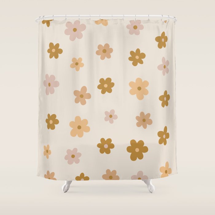 flower confetti Shower Curtain Gallery Image 1