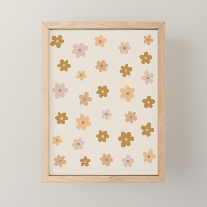 flower confetti Mini Art Print Gallery Image 1