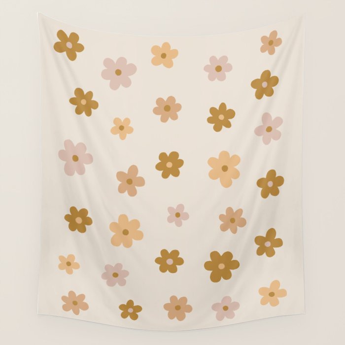 flower confetti Wall Tapestry Gallery Image 1