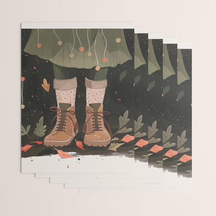 Small Steps, Big Dreams Wrapping Paper Gallery Image 3