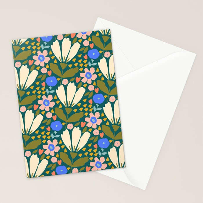 Pretty Bloom - Autumn Stationery Card Gallery Image 2