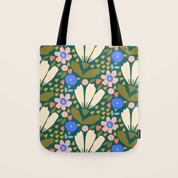 Pretty Bloom - Autumn Tote Bag Gallery Image 1