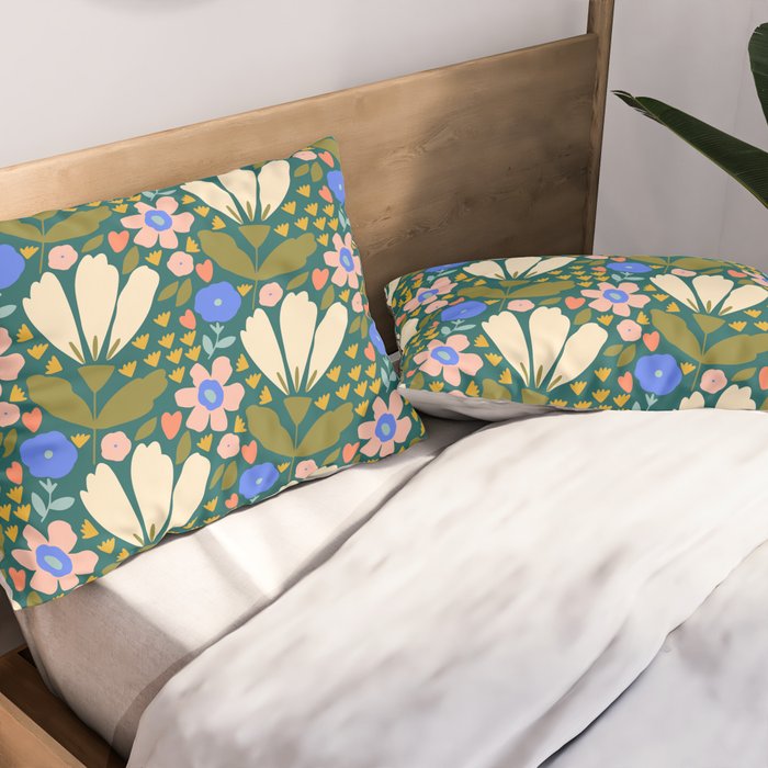Pretty Bloom - Autumn Pillow Sham Gallery Image 2