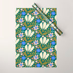 Pretty Bloom - Autumn Wrapping Paper Gallery Image 1