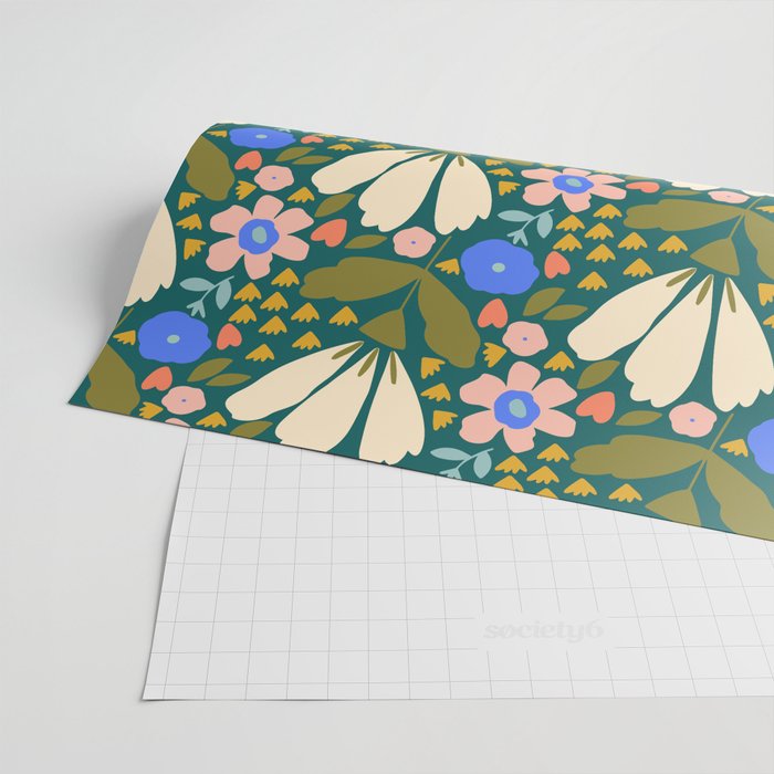 Pretty Bloom - Autumn Wrapping Paper Gallery Image 2