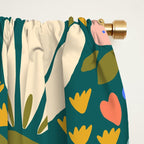 Pretty Bloom - Autumn Window Curtain Gallery Image 2