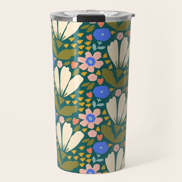Pretty Bloom - Autumn Travel Mug Gallery Image 1