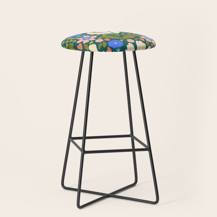 Pretty Bloom - Autumn Stool Gallery Image 1