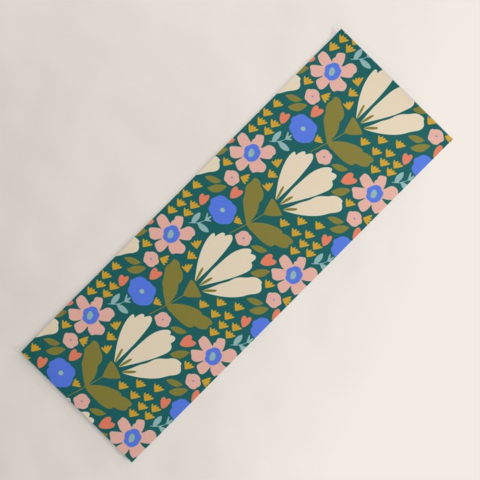 Pretty Bloom - Autumn Yoga Mat Gallery Image 1