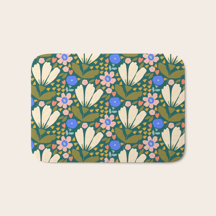 Pretty Bloom - Autumn Bath Mat Gallery Image 1