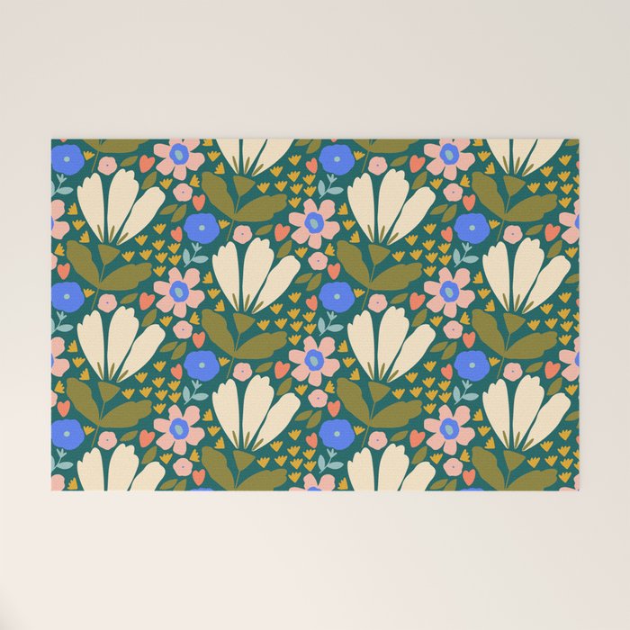 Pretty Bloom - Autumn Welcome Mat Gallery Image 1