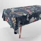 Beaver is back by night - Comeback Species Tablecloth Gallery Image 1