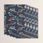 Beaver is back by night - Comeback Species Wrapping Paper Gallery Image 3