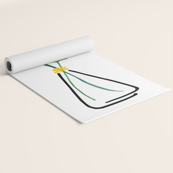 Italian Herbs Botanical Illustration Yoga Mat Gallery Image 2