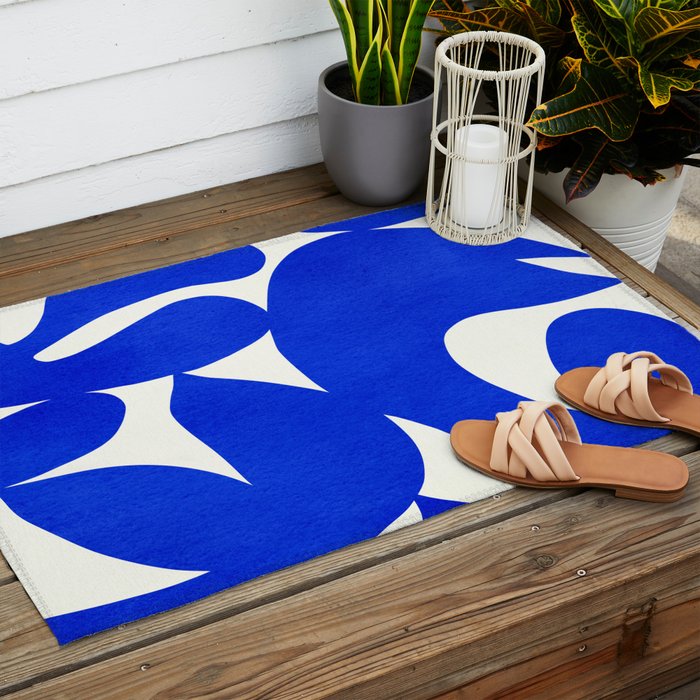 Abstract E003 Outdoor Rug Gallery Image 2