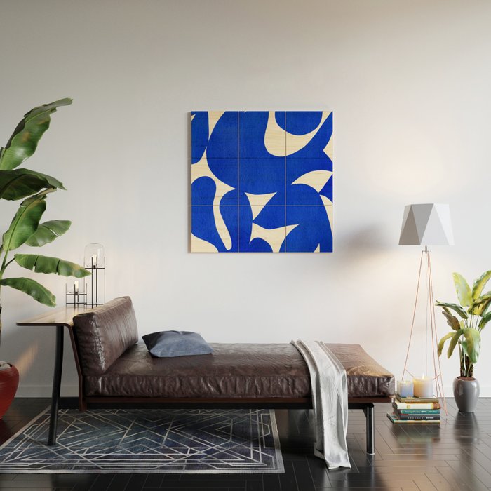 Abstract E003 Wood Wall Art Gallery Image 2