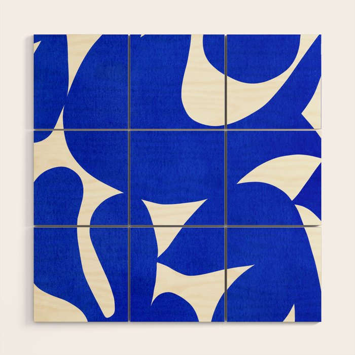 Abstract E003 Wood Wall Art Gallery Image 1
