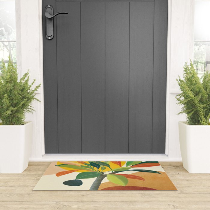 Colorful Branching Out 35 Welcome Mat Gallery Image 3