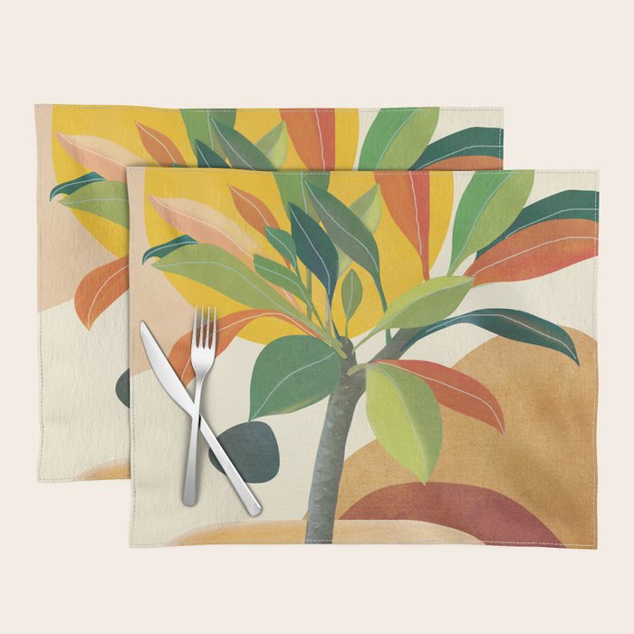 Colorful Branching Out 35 Placemat Gallery Image 1