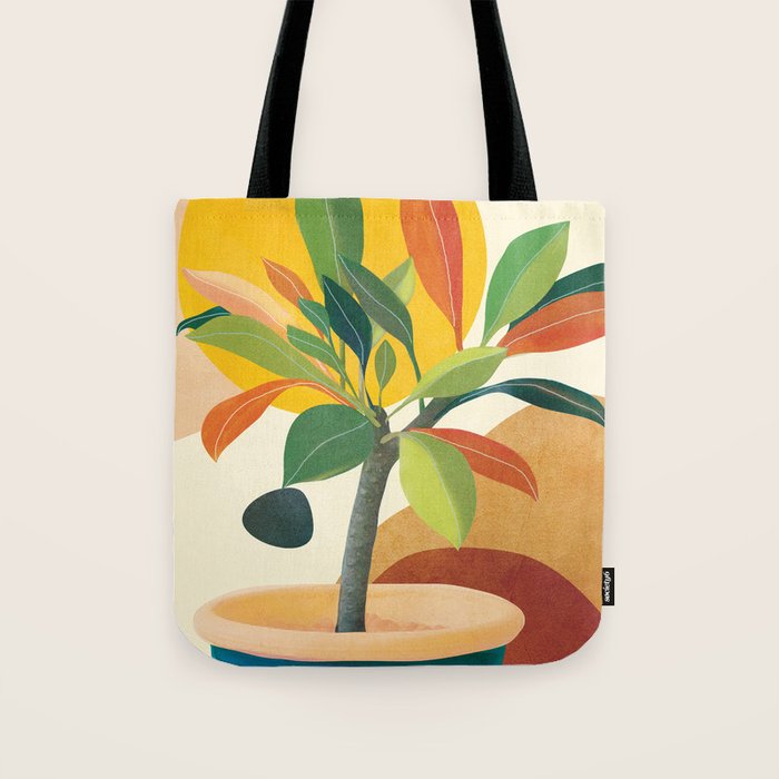 Colorful Branching Out 35 Tote Bag Gallery Image 1