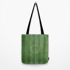 Soccer Field, Football Field, Green Grass Football Field Background Tote Bag Gallery Image 2