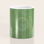 Soccer Field, Football Field, Green Grass Football Field Background Coffee Mug Gallery Image 4