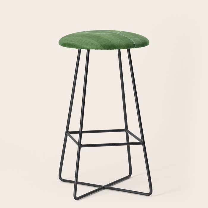 Soccer Field, Football Field, Green Grass Football Field Background Stool Gallery Image 1