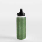 Soccer Field, Football Field, Green Grass Football Field Background Water Bottle Gallery Image 3