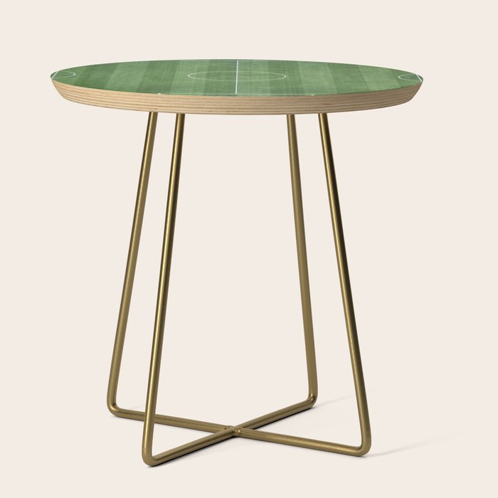 Soccer Field, Football Field, Green Grass Football Field Background Side Table