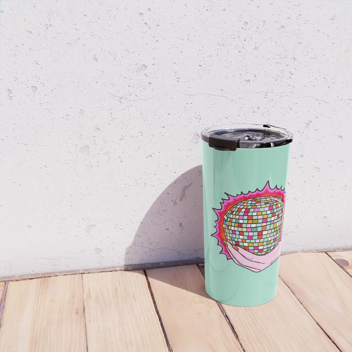 The Holy Disco Ball Travel Mug Gallery Image 4