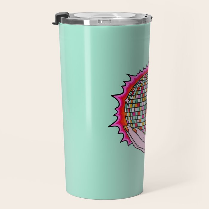 The Holy Disco Ball Travel Mug Gallery Image 3