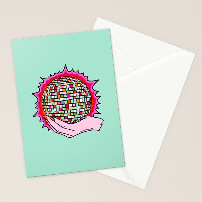 The Holy Disco Ball Stationery Card Gallery Image 2
