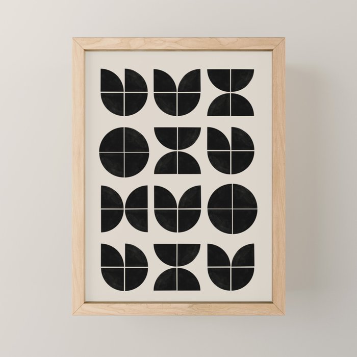 Bauhaus Style Art Mini Art Print Gallery Image 1
