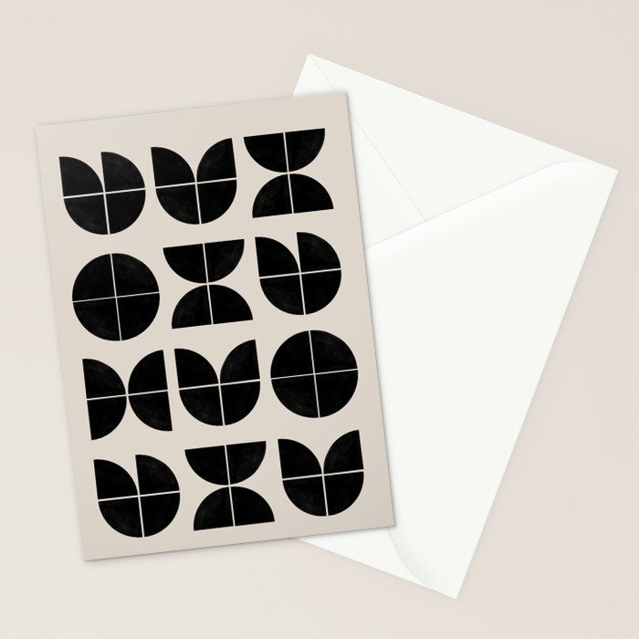Bauhaus Style Art Stationery Card Gallery Image 2