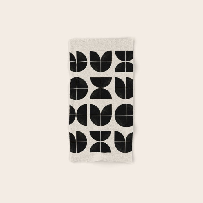 Bauhaus Style Art Bath Towel Gallery Image 1