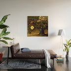 Van Gogh Still Life Bouquet of Daisies Vector Art Wood Wall Art Gallery Image 2