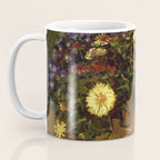 Van Gogh Still Life Bouquet of Daisies Vector Art Coffee Mug Gallery Image 3