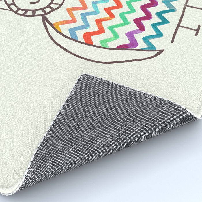 Chevron Owl Rug Gallery Image 4