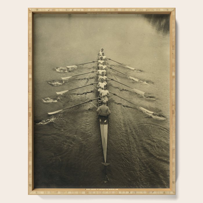 Rowing - Cambridge Crew, 1910 Serving Tray Gallery Image 1