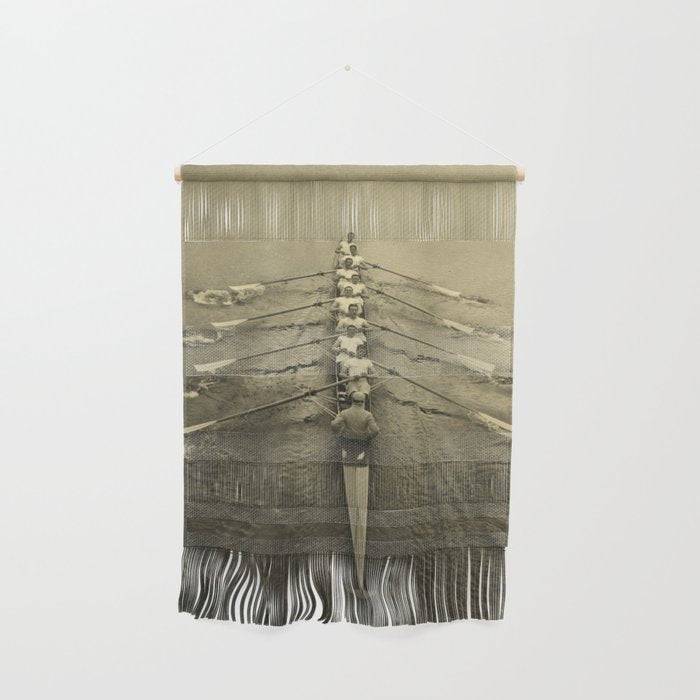 Rowing - Cambridge Crew, 1910 Wall Hanging Gallery Image 1