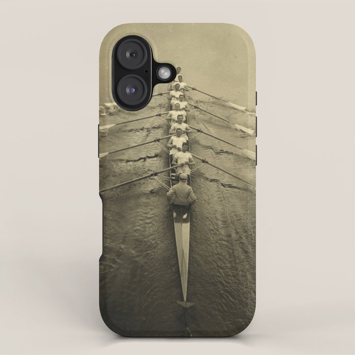 Rowing - Cambridge Crew, 1910 iPhone Case Gallery Image 1