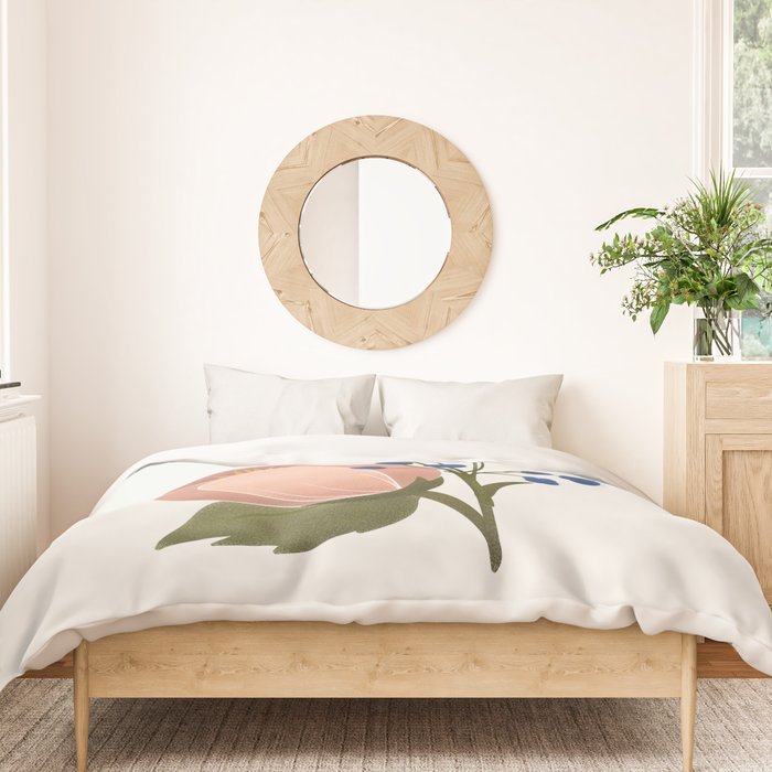 Delicate florals Duvet Cover Gallery Image 3