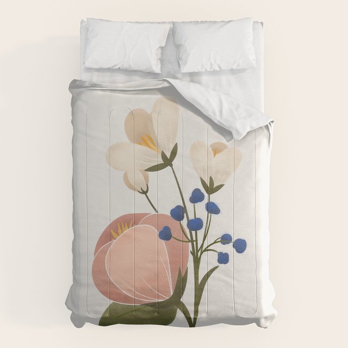 Delicate florals Comforter Gallery Image 6